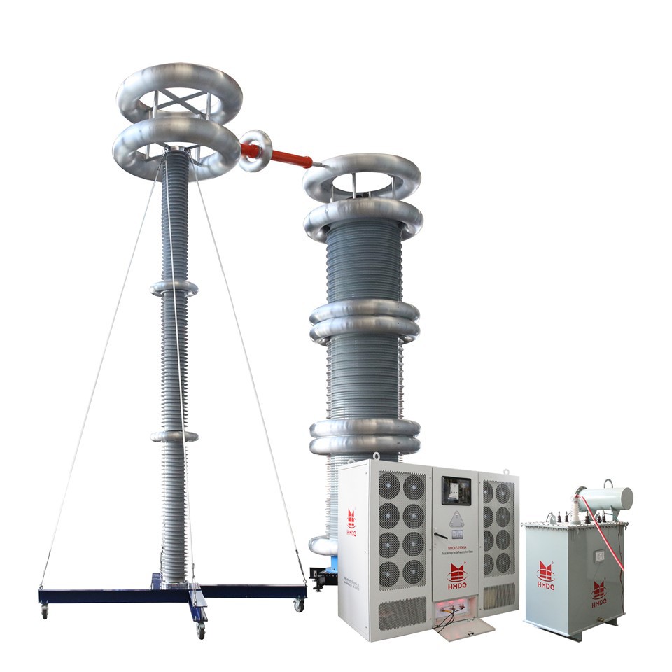 PD ile AC rezonant test sistemi